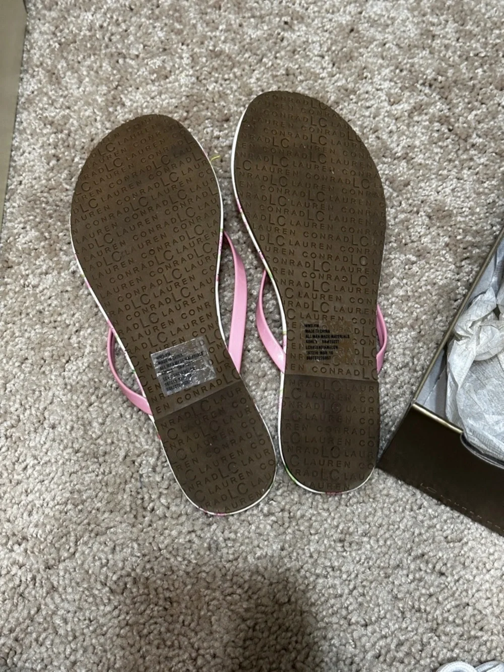 Lauren Conrad Watermelon Sandals - Picture 5 of 5